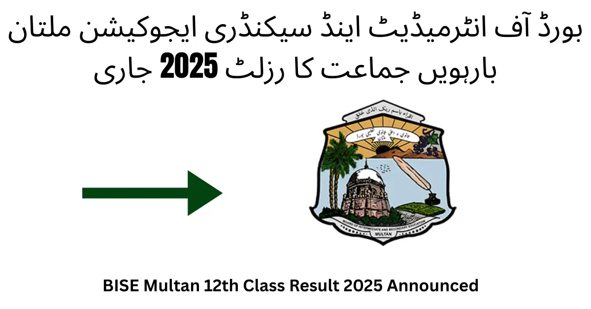 BISE Multan 12th Class Result 2025 Announced